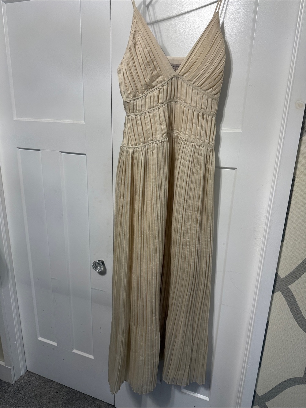Banana Republic JACQUI Pleated Maxi Dress- never worn